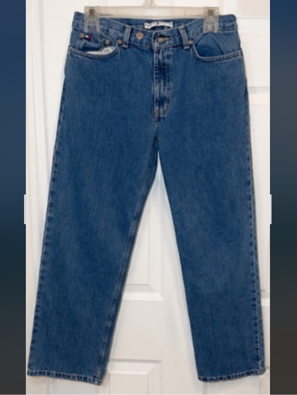 Vintage Rare Tommy Hilfiger Jeans 90s Medium Wash Denim Size 6 🇺🇸